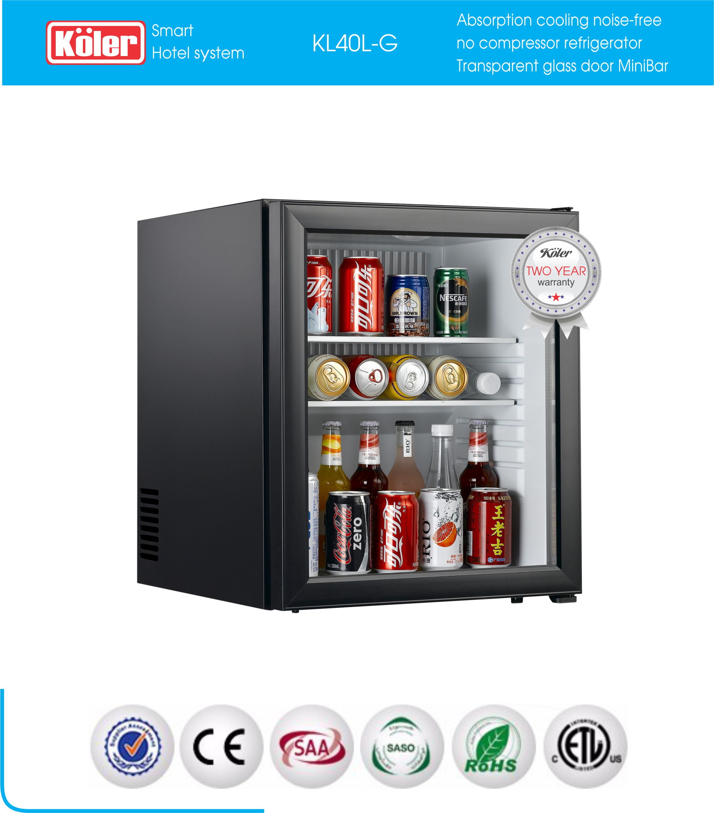 MiniBar KL40L G